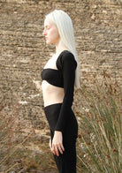 Tiny-Siyah Esnek Büstiyer-Top-2-Milagron.com