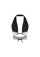 Tiny-Siyah İnce Askılı Bağlamalı Üst-Top-10-Milagron.com