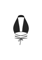 Tiny-Siyah İnce Askılı Bağlamalı Üst-Top-11-Milagron.com