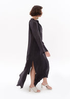 Siyah Luxe Tencel Pareo