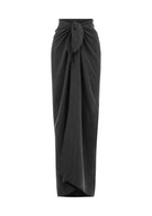 Siyah Luxe Tencel Pareo
