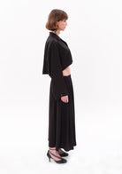 Tiny-Siyah Oversize Crop Gömlek-Gömlek-2-Milagron.com