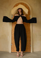 Tiny-Siyah Pantolon-Pantolon-4-Milagron.com