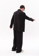 Tiny-Siyah Tencel™ Blazer-Ceket-10-Milagron.com