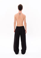 Tiny-Siyah Tencel™ Pantolon-Kumaş Pantolon-2-Milagron.com