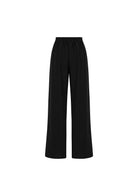 Tiny-Siyah Tencel™ Pantolon-Kumaş Pantolon-5-Milagron.com