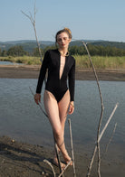 Tiny-Siyah Uzun Kollu Surf Mayo-Bikini + Mayo-4-Milagron.com