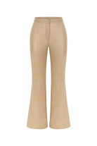 Tiny Store-Suni Deri Bej Palazzo Pantolon-Deri Pantolon-1-Milagron.com