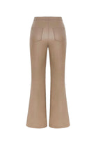 Tiny Store-Suni Deri Kahve Palazzo Pantolon-Deri Pantolon-2-Milagron.com