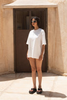 Tiny-Tiny Oversize Beyaz Tişört-T-Shirts-3-Milagron.com