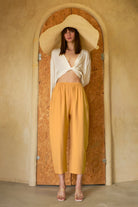 Tiny-Turuncu Pantolon-Kumaş Pantolon-1-Milagron.com