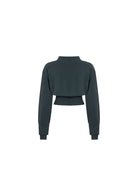 Tiny-Yarım Balıkçı Yaka Lastik Bel Detaylı Pamuklu Antrasit Sweatshirt-Sweatshirts & Hoodies-9-Milagron.com