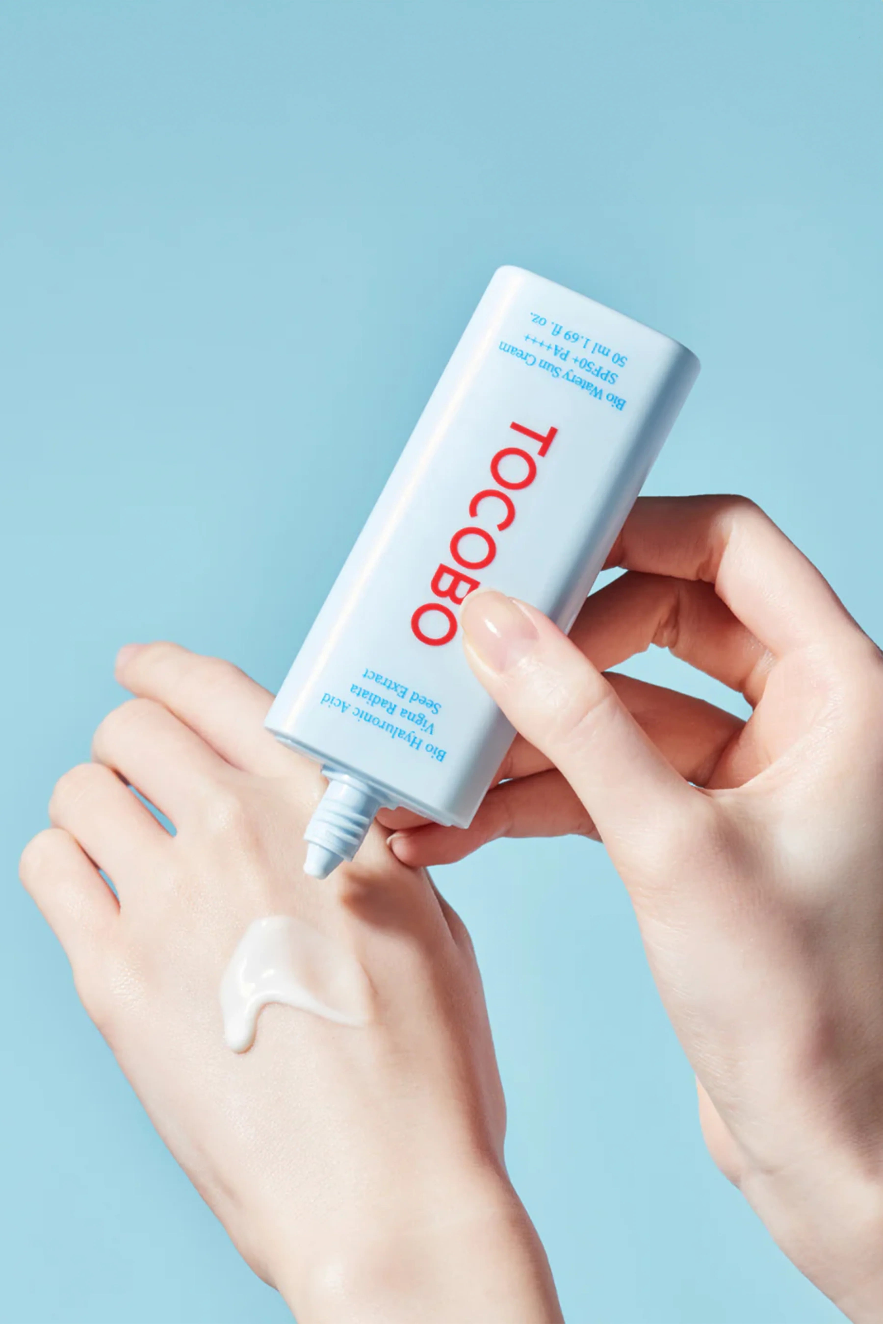 Tocobo-Tocobo Bio Watery Sun Cream Spf50+ Pa++++ 50ml Hafif Yapılı Hyalüronik Asit Vegan Güneş Kremi-Güneş Koruyucu-2-Milagron.com