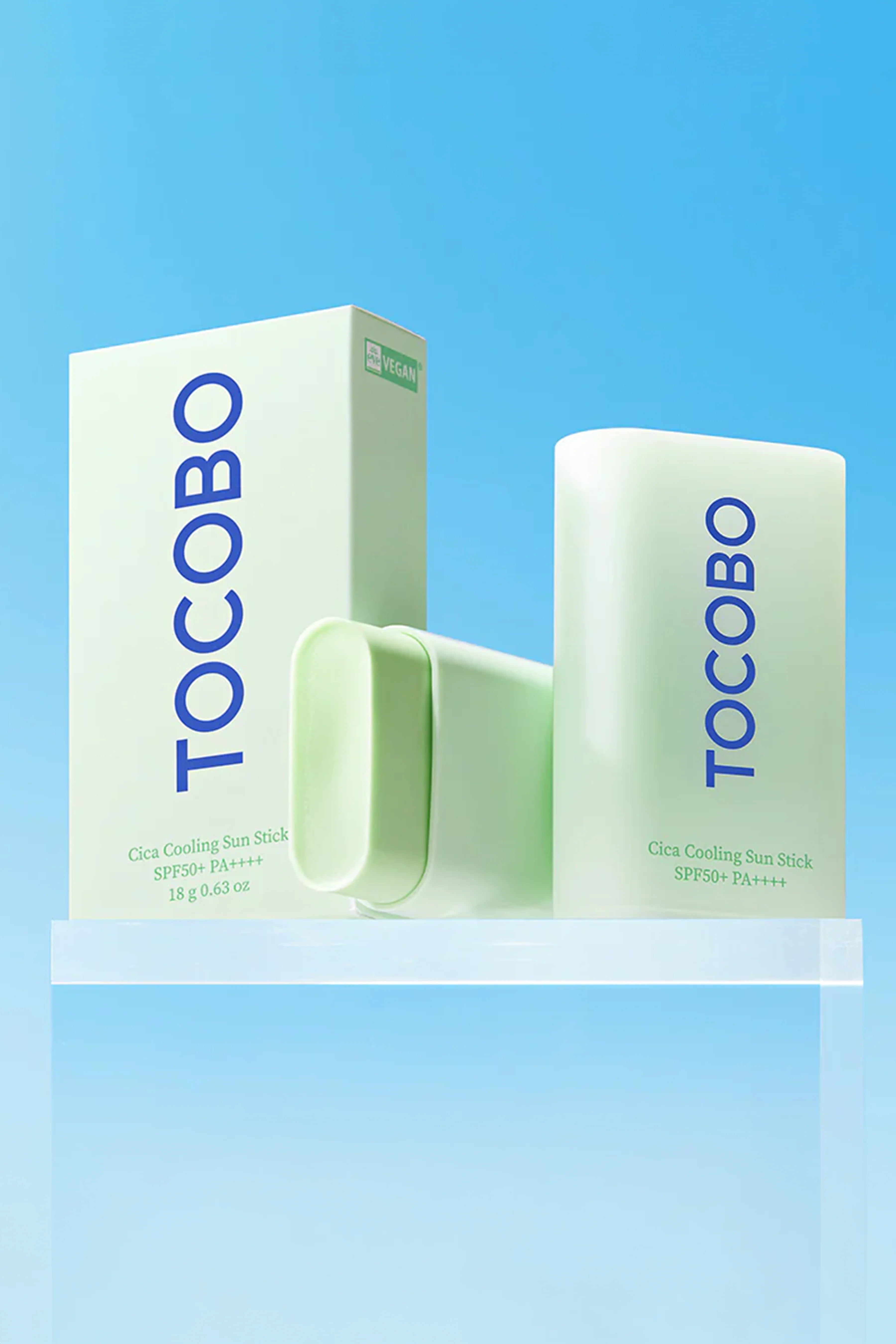 Tocobo-Tocobo Cica Cooling Sun Stick Spf50+ Pa++++ 18 Gr Yatıştırıcı & Serinletici Vegan Stick Güneş Koruyucu-Güneş Koruyucu-6-Milagron.com