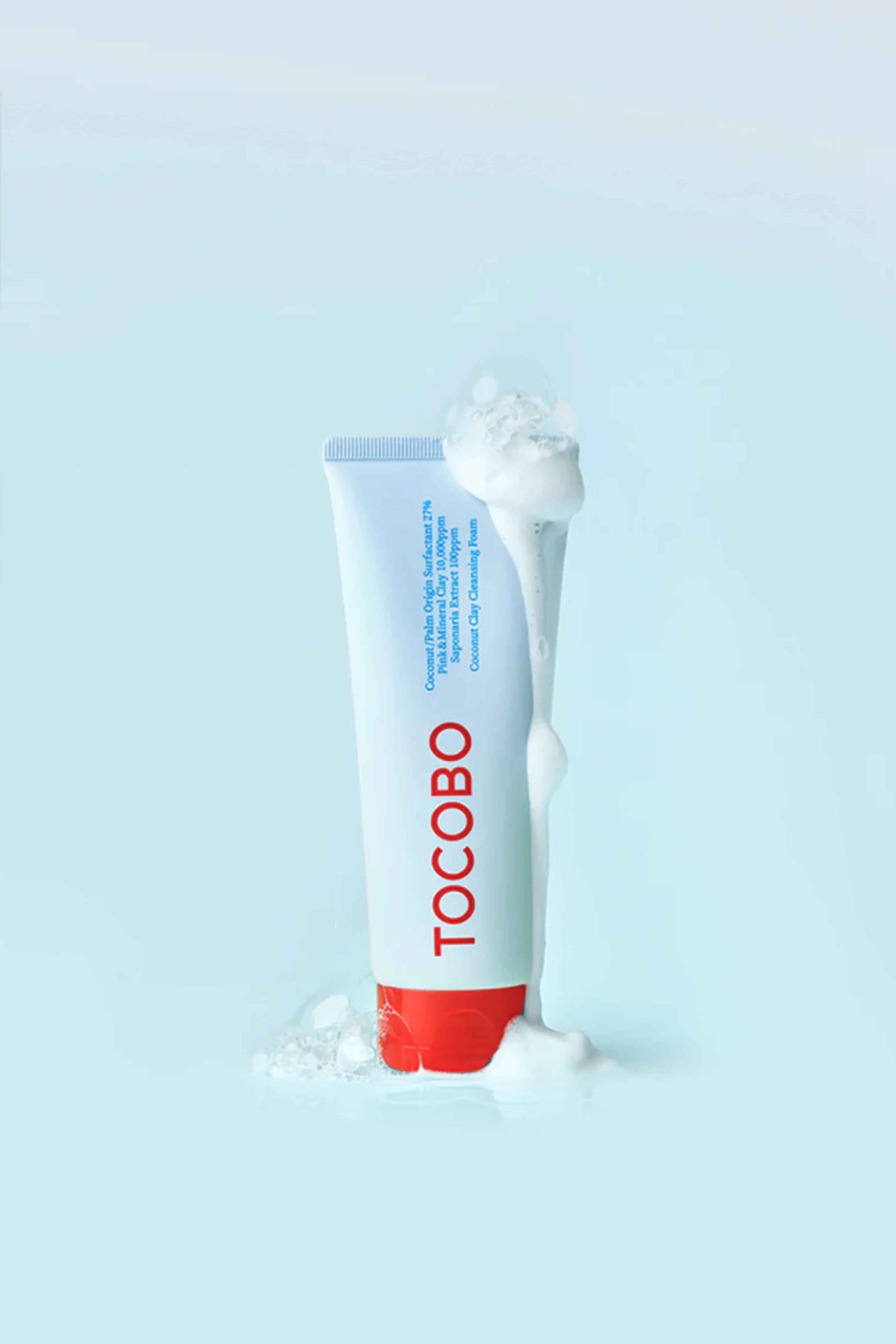 Tocobo-Tocobo Coconut Clay Cleansing Foam 150ml Cildi Kurutmayan Vegan Köpük Temizleyici-Cilt Temizleme Köpüğü-5-Milagron.com
