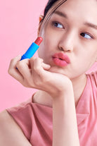 Tocobo-Tocobo Powder Cream Lip Balm 032 Rose Petal 19gr Mat & Pudra Bitişli Vegan Lip Balm-Lip Balm-3-Milagron.com