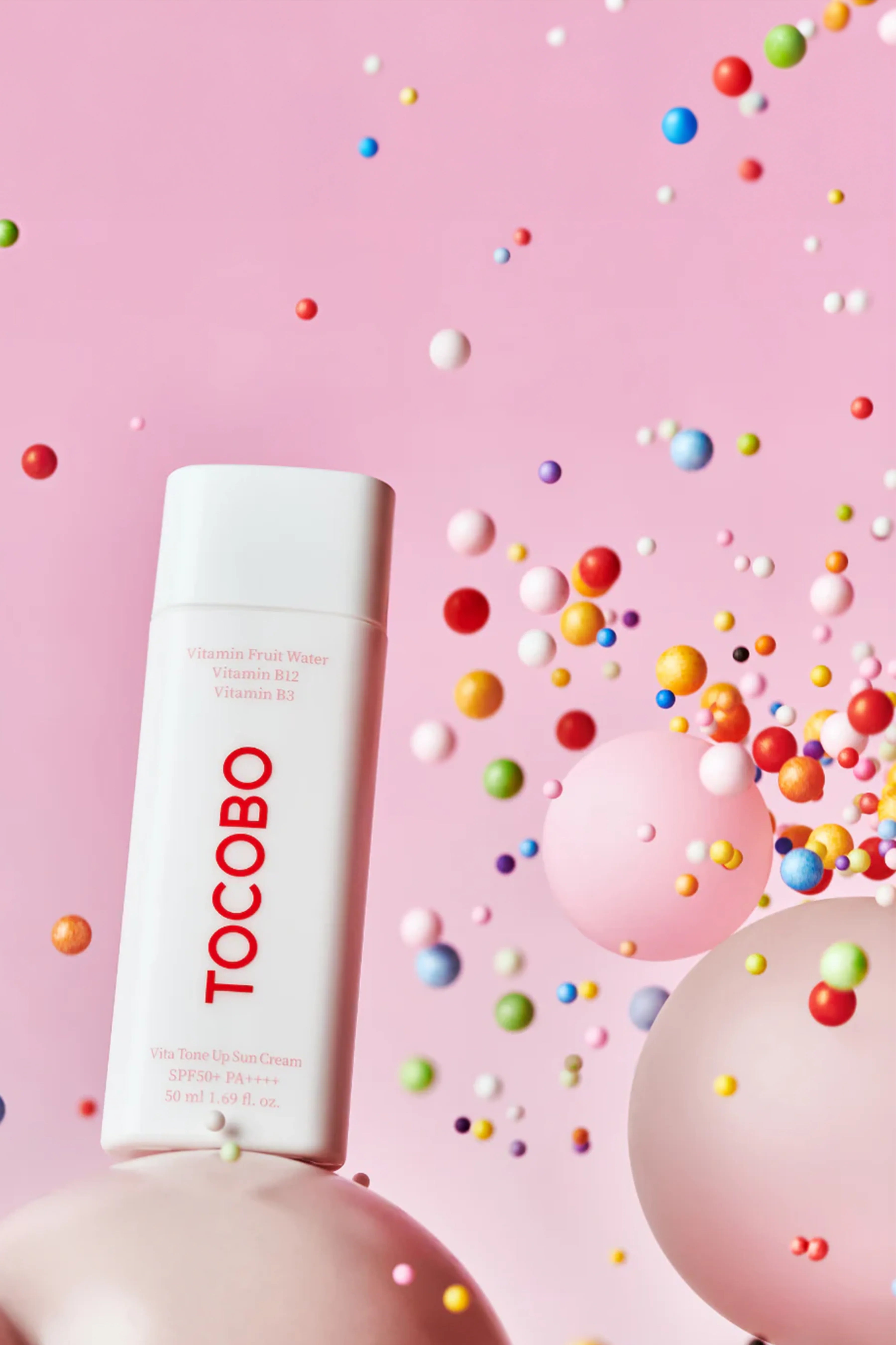 Tocobo-Tocobo Vita Tone Up Sun Cream Spf50+ Pa++++ 50ml Ton Eşitleyici Vegan Güneş Koruyucu-Güneş Koruyucu-3-Milagron.com