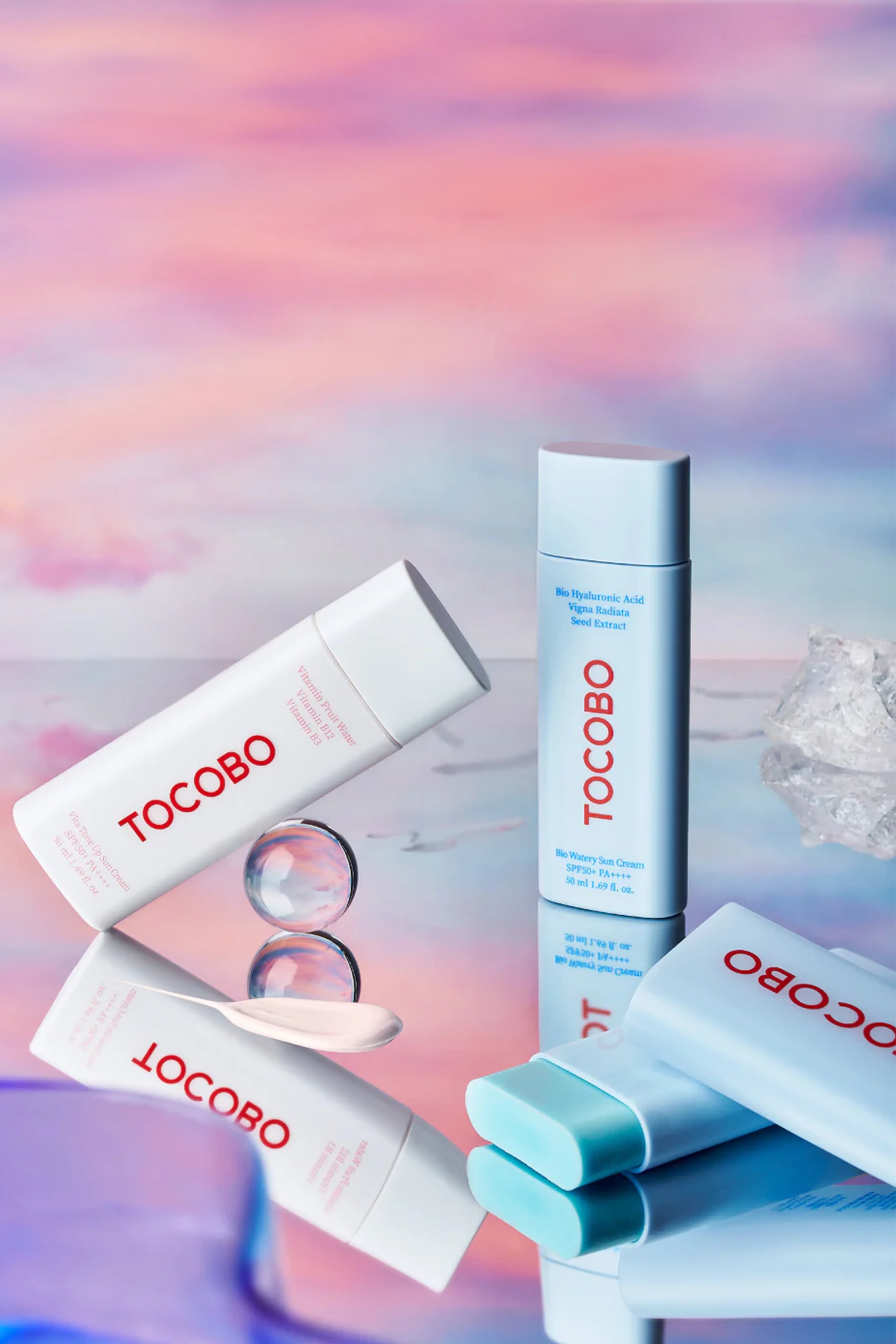 Tocobo-Tocobo Vita Tone Up Sun Cream Spf50+ Pa++++ 50ml Ton Eşitleyici Vegan Güneş Koruyucu-Güneş Koruyucu-4-Milagron.com