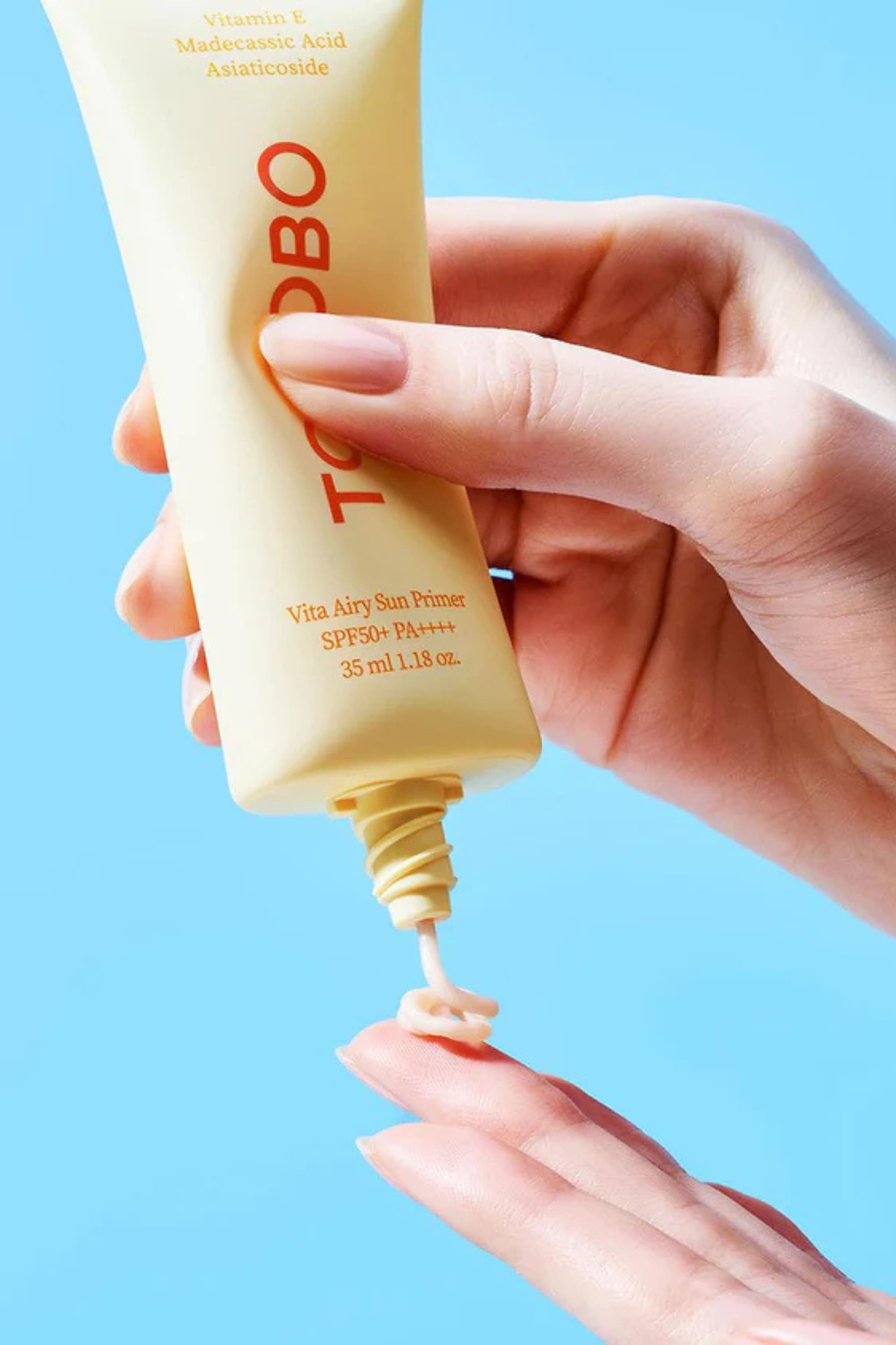Tocobo Vita Airy Sun Primer Spf50+ Pa++++ 35Ml - Makyaj Bazı & Gözenek Blur Etkili Vegan Güneş Koruyucu