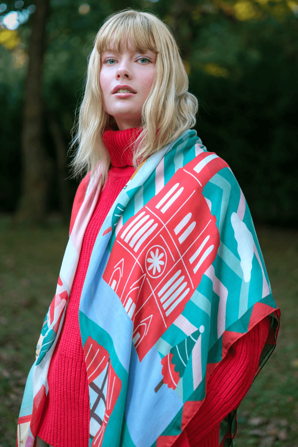 Tos With Us-Strasbourg Modal Şal-Şal & Fular-2-Milagron.com