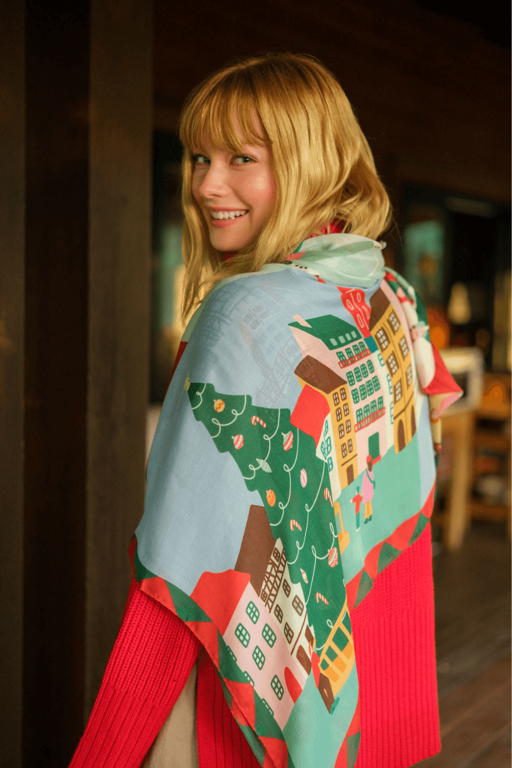 Tos With Us-Strasbourg Modal Şal-Şal & Fular-3-Milagron.com