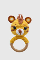 Totzee-Amigurumi Kaplan Çıngırak Sarı & Kahverengi-Amigurumi Çıngırak-2-Milagron.com