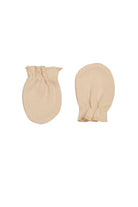 Totzee-Basic Yenidoğan Eldiven - Kahve Köpüğü-Eldiven-1-Milagron.com