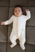 Totzee-Çıt Çıtlı Basic Yenidoğan Tulum Süt Köpüğü-Çocuk Elbise & Tulum-2-Milagron.com