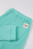 Totzee-Fitilli Pantolon Mint Yeşili-Pantolon-3-Milagron.com
