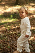 Totzee-Fitilli Tulum Ekru-Çocuk Elbise & Tulum-2-Milagron.com