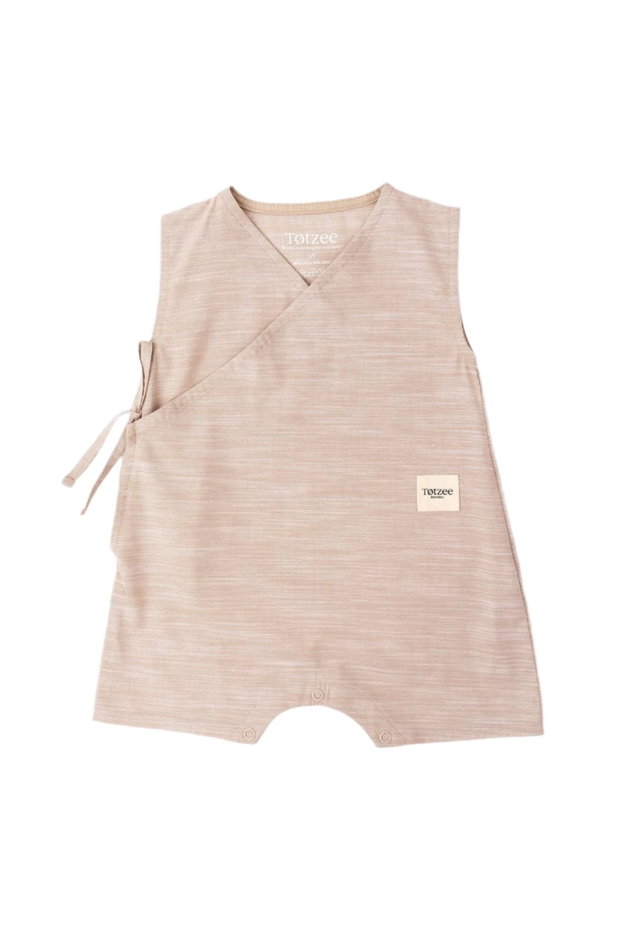 Totzee-Keten Kruvaze Tulum Badem Beji-Çocuk Elbise & Tulum-1-Milagron.com