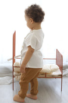 Totzee-Müslin Balon Pantolon Camel Kahverengi-Pantolon-2-Milagron.com