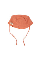 Totzee-Müslin Bucket Bağcıklı Şapka Mercan Rengi-Şapka-1-Milagron.com
