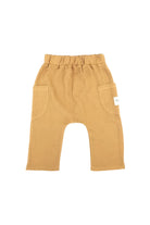 Totzee-Müslin Cepli Pantolon Camel Kahverengi-Pantolon-1-Milagron.com