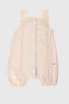 Totzee-Müslin Dantel Detaylı Mini Pon Pon Tulum Deniz Kabuğu-Tulum-2-Milagron.com