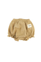 Totzee-Müslin Fırfırlı Şort Kumsal Beji-Şort-1-Milagron.com