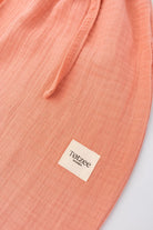 Totzee-Müslin İp Askılı Balon Tulum Mercan Rengi-Çocuk Elbise & Tulum-3-Milagron.com