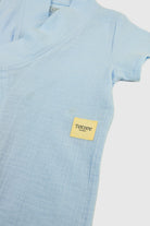 Totzee-Müslin Uzun Kimono Tulum Bebek Mavisi-Çocuk Elbise & Tulum-3-Milagron.com