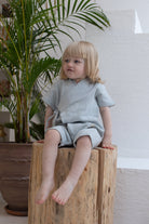 Totzee-Müslin Uzun Kimono Tulum Sis Grisi-Çocuk Elbise & Tulum-2-Milagron.com