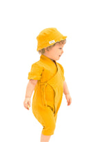 Totzee-Müslin Uzun Kimono Tulum - Sonbahar Sarısı-Çocuk Elbise & Tulum-2-Milagron.com