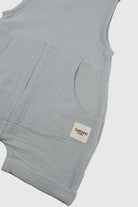 Totzee-Müslin Yandan Cepli Salopet Sis Grisi-Salopet-3-Milagron.com