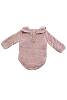 Totzee-Organik El Örgüsü Yakalı Body Lavanta Pembesi-Body-1-Milagron.com