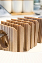 Tou Workshop-Column Ahşap Peçetelik Ve Peçete Yüzüğü-Sunum Aksesuarları-9-Milagron.com