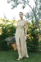 Towdoo-Boudica Elbise – Krem-Elbise-1-Milagron.com