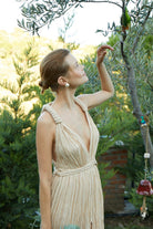 Towdoo-Boudica Elbise – Krem-Elbise-7-Milagron.com