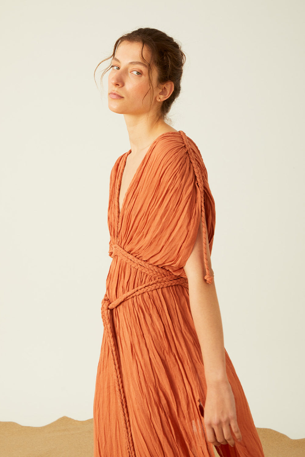 Towdoo-Hypatia Elbise - Kiremit-Elbise-2-Milagron.com