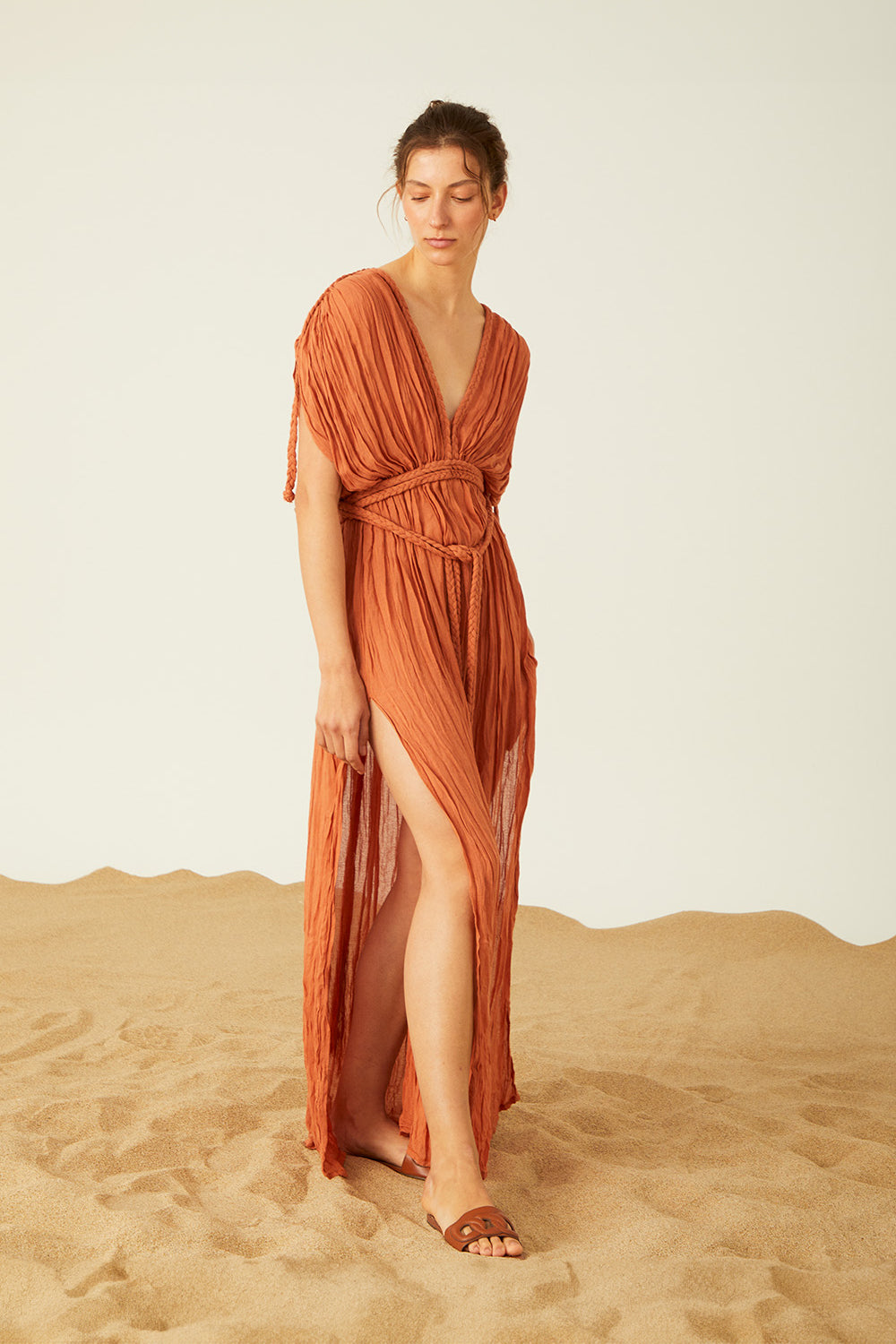 Towdoo-Hypatia Elbise - Kiremit-Elbise-4-Milagron.com