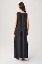 Towdoo-Rose Uzun Etek - Siyah-Etek-5-Milagron.com