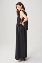 Towdoo-Rose Uzun Etek - Siyah-Etek-9-Milagron.com