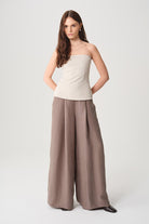 Towdoo-Snapdragon Pantolon - Gri-Pantolon-2-Milagron.com